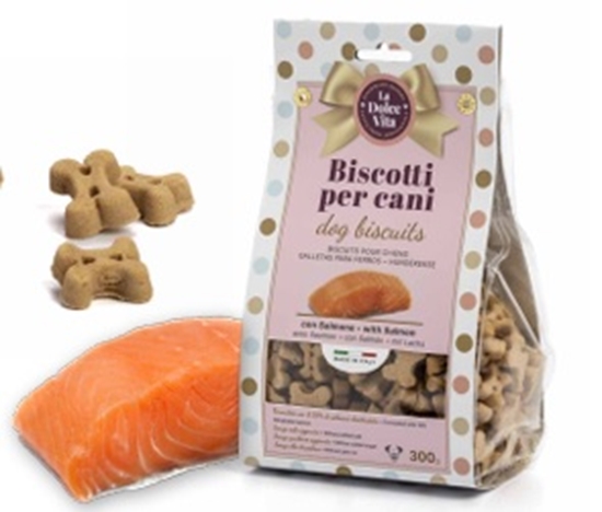 Picture of Salmon Dog Biscuits: A Tasty and Nutritious Fish-Flavored Tr